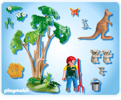 Playmobil Koala Bears with Kangaroo