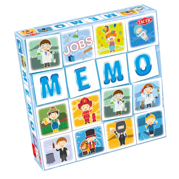 Tactic Memo Jobs Korttipeli Yhdistelypeli