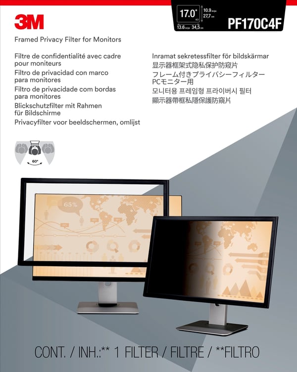 3M Lightweight LCD Privacy Filter PF317
