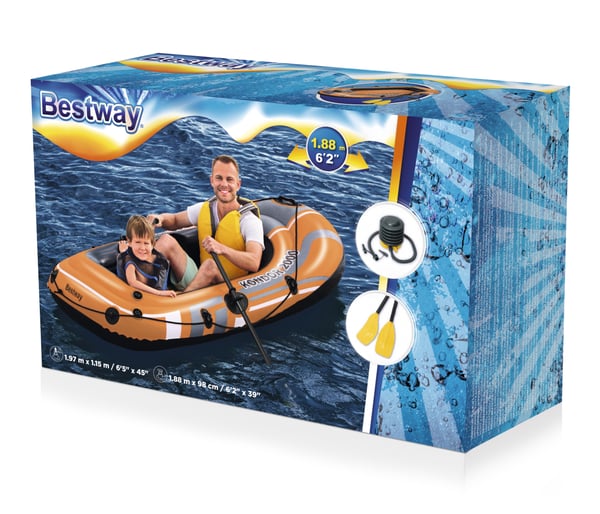 Bestway 61062 oppustelig båd Rejse/fritid