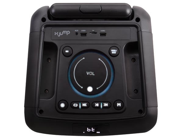 X JUMP XJ 5000 Partyhögtalare Svart 180 W