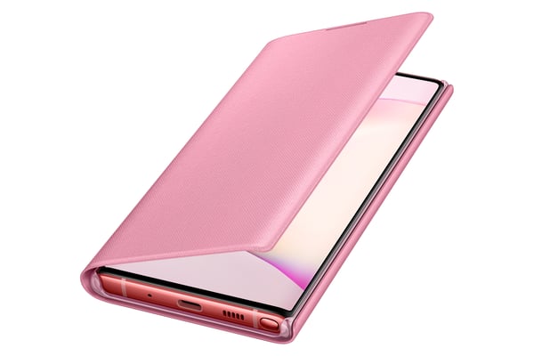 Samsung EF-NN970 mobiltelefon etui 16 cm (6.3") Folie Lyserød