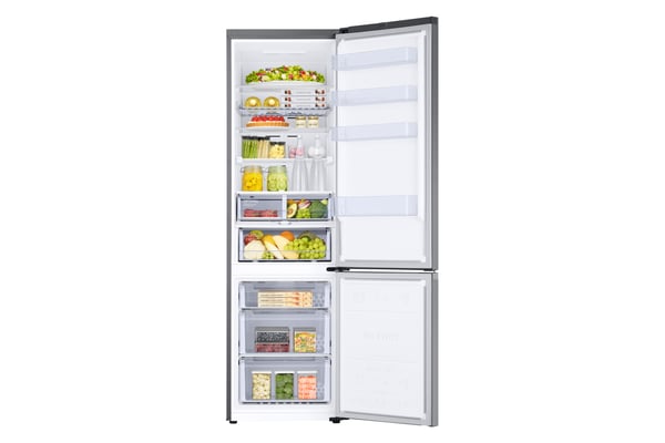 Samsung RB38C676CS9 Fritstående Rustfrit stål