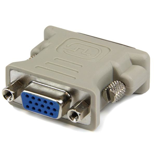 StarTech.com VGA til DVI skærmadapter - Han/Hun - Grå - VGA HD15 til DVI-I kobling - VGA-adapter -