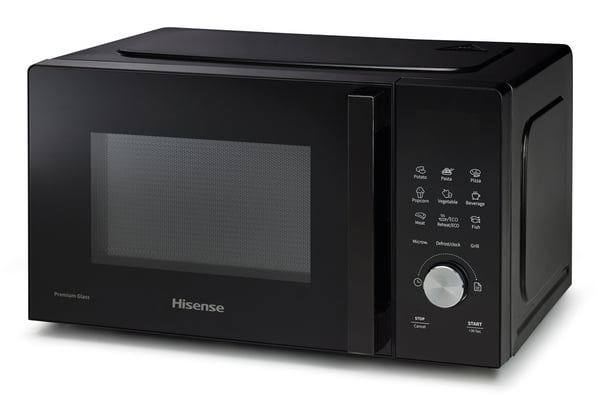 Hisense H20MOBSD1HG mikrobølgeovn Sort Grill mikroovn Bordplade 20 L 700 W