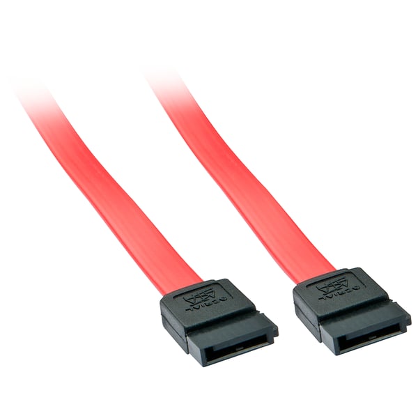 Lindy 33324 SATA-kabel 0,5 m Sort, Rød Lindy 33324 SATA-kabel 0,5 m Sort, Rød