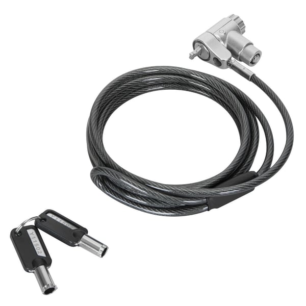Targus ASP95MKGLX-25 kabellås Silver 2 m