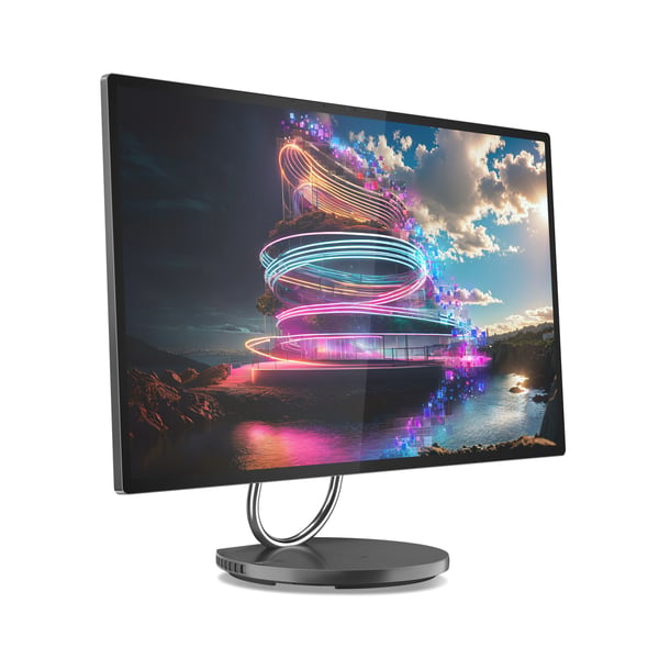 Lenovo Yoga AIO 32ILL10 Intel Core Ultra 7 258V 80 cm (31.5") 3840 x 2160 pixlar Allt-i-ett-dator 32 GB LPDDR5x-SDRAM 1 TB SSD NVIDIA GeForce RTX 4050 Windows 11 Pro Wi-Fi 7 (802.11be) Grå