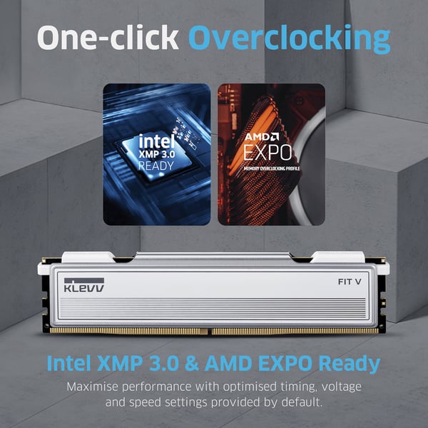 Klevv KD5AGU880-60A300F RAM-minnen 32 GB 2 x 16 GB DDR5 288-pin DIMM
