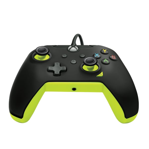 PDP Kontroller med kabel: Elektrisk sort Til Xbox Series X|S, Xbox One og Windows 10/11