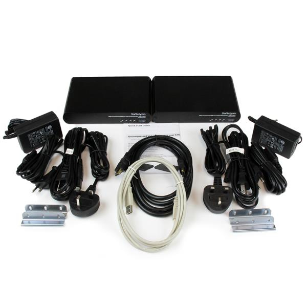 StarTech.com USB HDMI Cat5e / 6 KVM -konsolilaajennin pakkaamattomalla 1080p-videolla