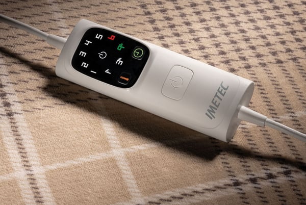 Imetec 16936 elektiska filtar/kuddar Elektrisk filt 150 W Beige Sammet