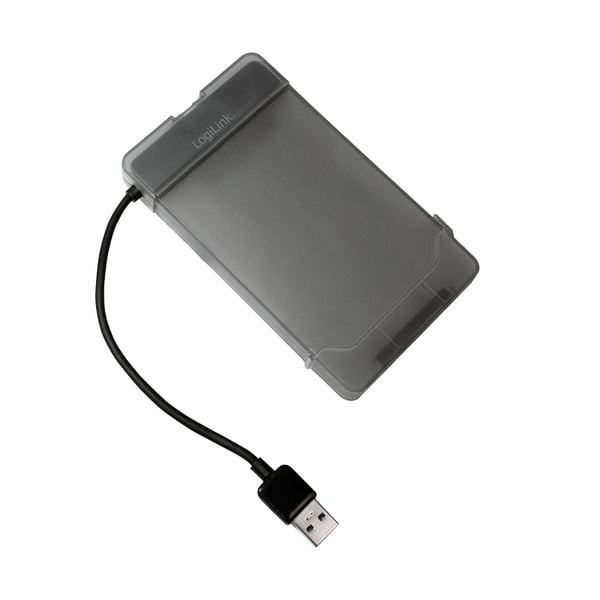 LogiLink AU0037 drevkabinet HDD/SSD kabinet Grå 2.5"