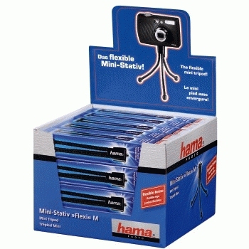 Hama Mini Tripod kamerastativ 3 ben Sort
