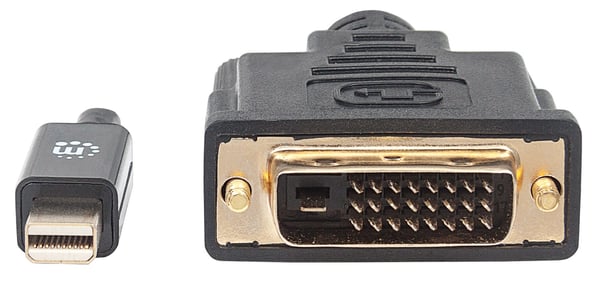 Manhattan 152150 videokabeladapter 1,8 m Mini DisplayPort DVI-D Svart