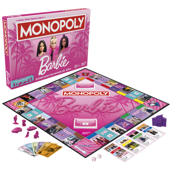 Monopoly Barbie Lautapeli Liiketaloussimulaatio