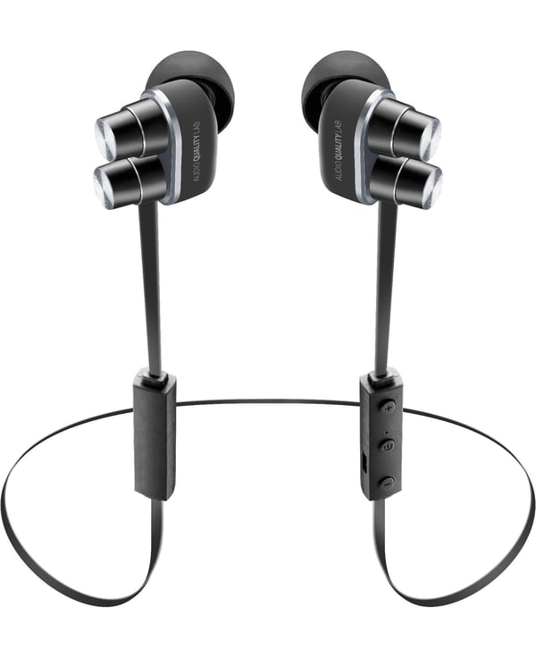 AQL BTDUETK hörlur och headset Trådlös I öra Bluetooth Svart