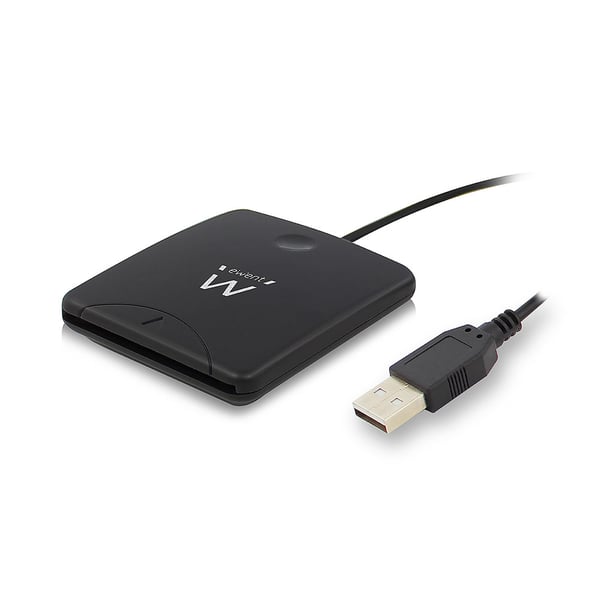 Ewent EW1052 älykortin lukijalaite USB USB 2.0 Musta