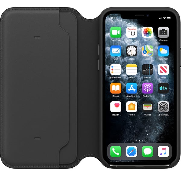 Apple MX062ZM/A mobiltelefon etui 14,7 cm (5.8") Folie Sort