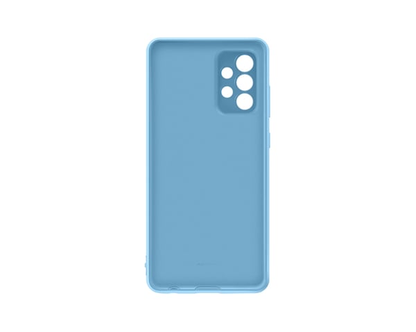 Samsung A72 Silicone Cover Blue mobiltelefon etui 17 cm (6.7") Blå