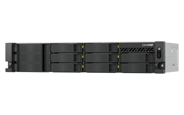 QNAP TS-H1065EU-RP Lagringsserver Rack (2U) 8 GB DDR5 0 TB QNAP QTS Svart