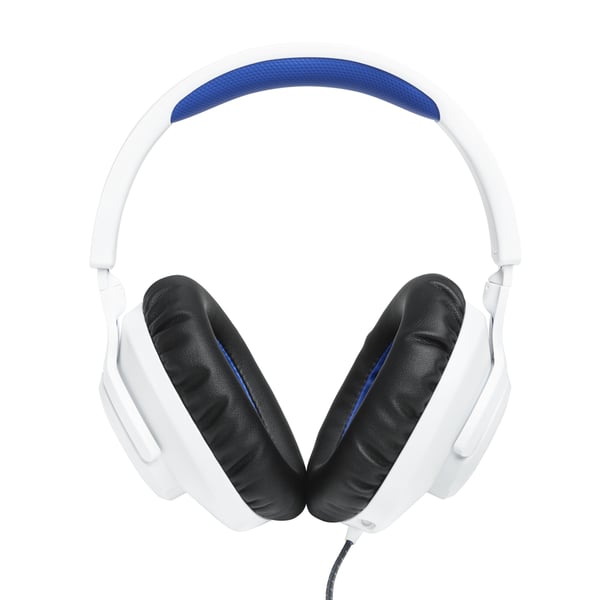 JBL Quantum 100P Headset Ledningsført Spil Hvid