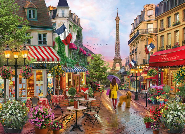 Clementoni 39482 puslespil 1000 stk Kunst