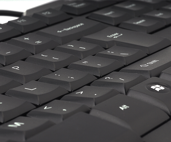 Zalman ZM-K350M tastatur Hjem USB Sort