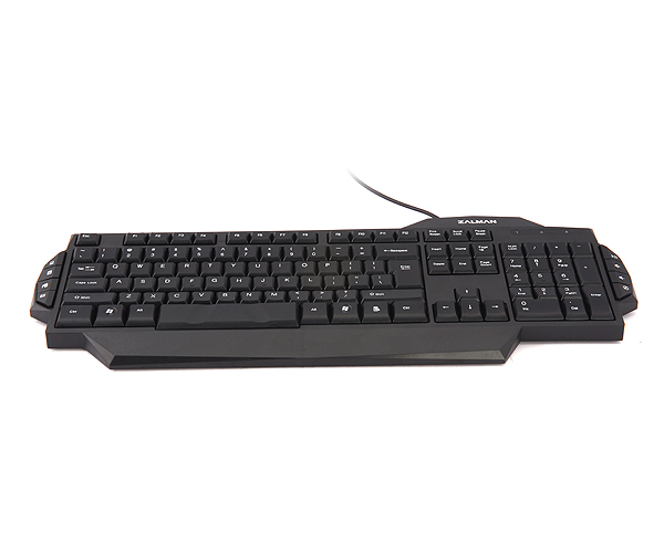 Zalman ZM-K350M tastatur Hjem USB Sort