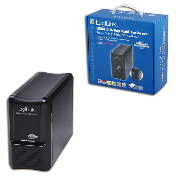LogiLink UA0154 drevkabinet 3.5"