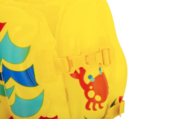 Bestway 32069 / 23 baby svømmeflyder Blå, Grøn, Rød, Gul Svømmevest