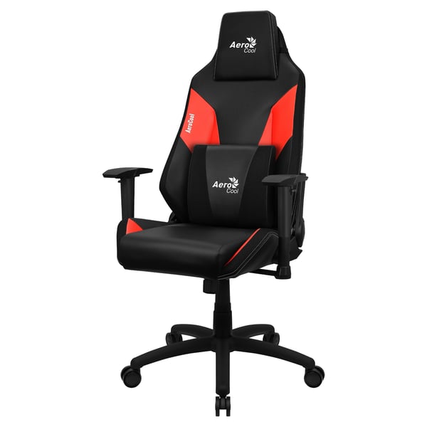 Aerocool Admiral Universal spelstol Stoppad sits Svart, Röd