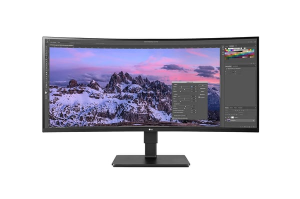 LG 35BN77CP-B.AEU computerskærm 88,9 cm (35") 3440 x 1440 pixel Quad HD LED Sort
