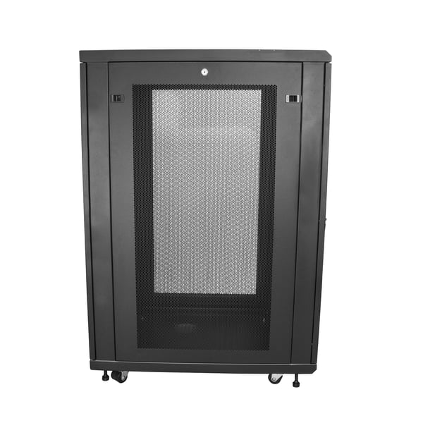 StarTech.com RK2433BKM palvelinteline 24U Itseseisova teline Musta