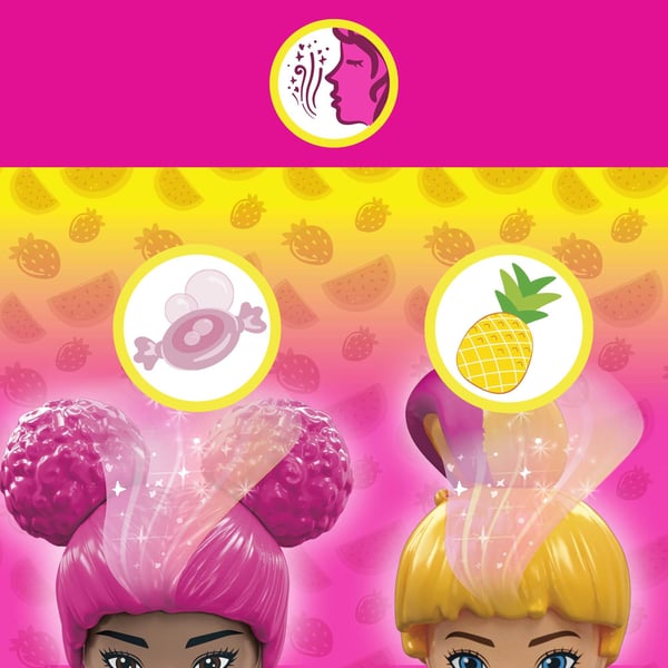 MEGA Barbie Color Reveal Train 'n Wash Pets