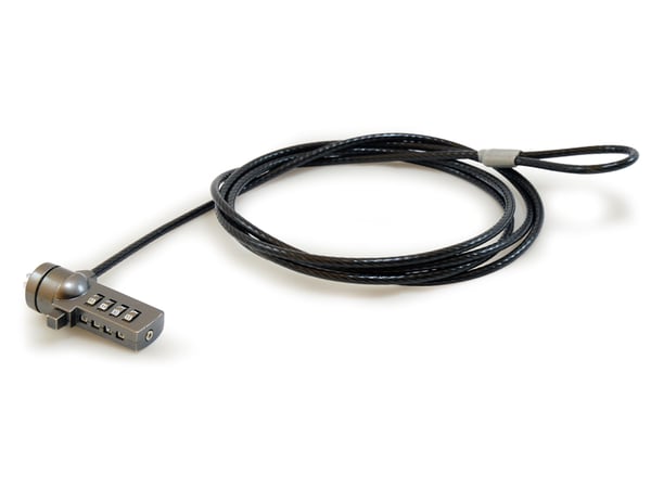 Conceptronic CNBCOMLOCK18 kabellås Svart 1,8 m Conceptronic CNBCOMLOCK18 kabellås Svart 1,8 m