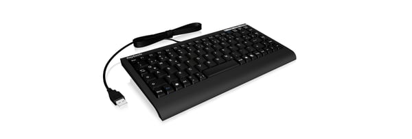 KeySonic ACK-595C+ (US) tastatur Hjem USB QWERTY US engelsk Sort