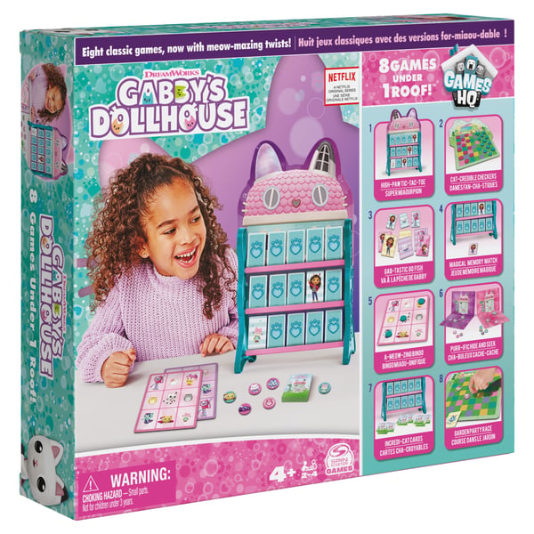 Games KOG KOL GabbysDollhouse HQGame GML Brädspel Flera olika genrer