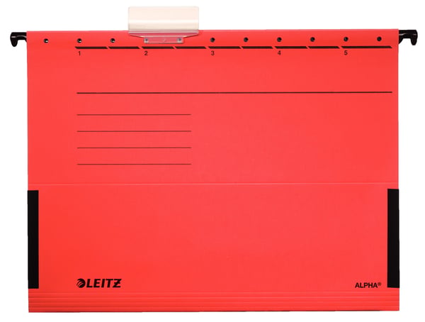 Leitz Alpha hängmapp A4 Röd