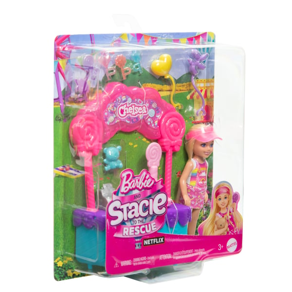 Barbie og Stacie to the Rescue-dukke og legesæt