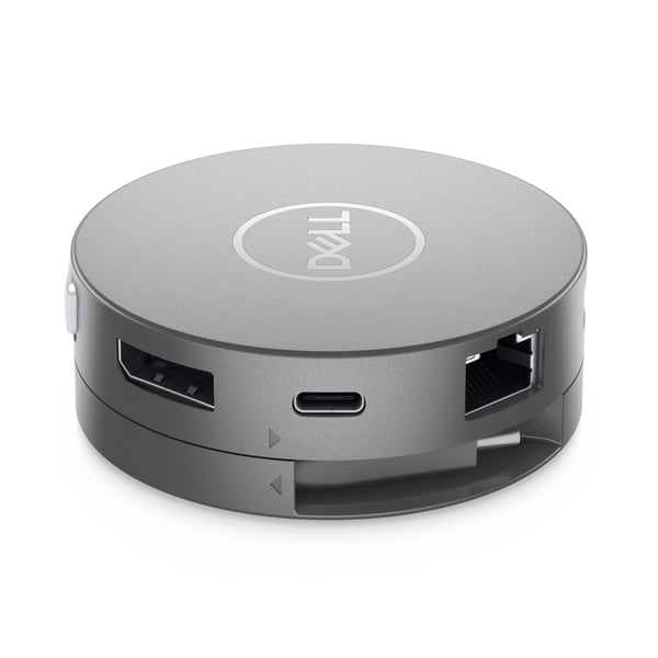 DELL DA310 Ledningsført USB 3.2 Gen 2 (3.1 Gen 2) Type-C Sølv