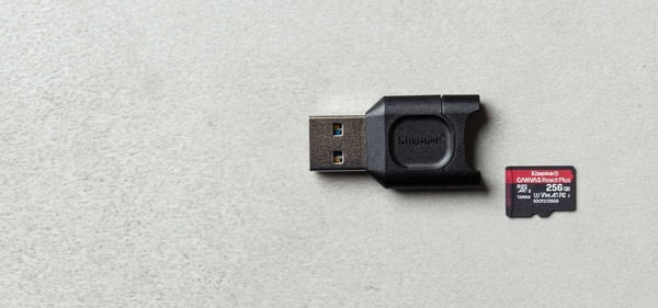 Kingston MobileLite Plus - Kortläsare (microSD, microSDHC, microSDHC UHS-I, microSDHC UHS-II, micro