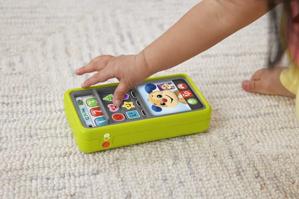 Fisher-Price Laugh & Learn 2-i-1 Slide to Learn-smartphone