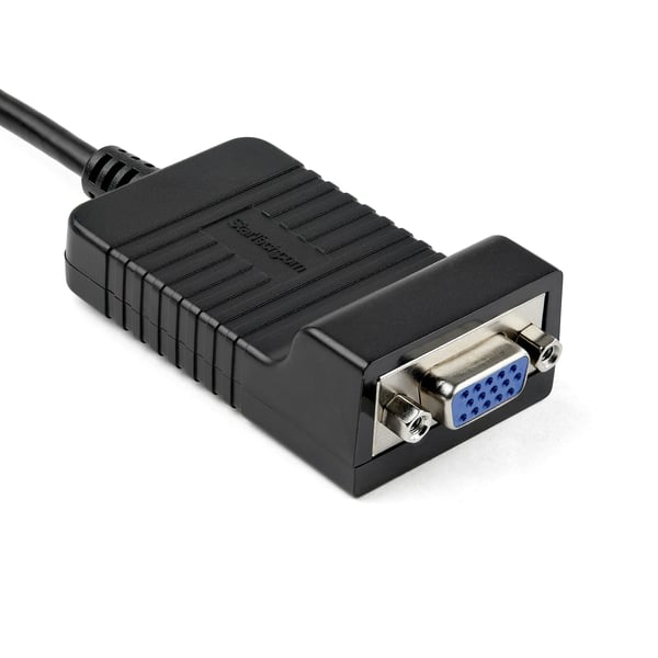 StarTech.com DP2VGA videokabel adapter 0,08 m DisplayPort VGA (D-Sub) Sort