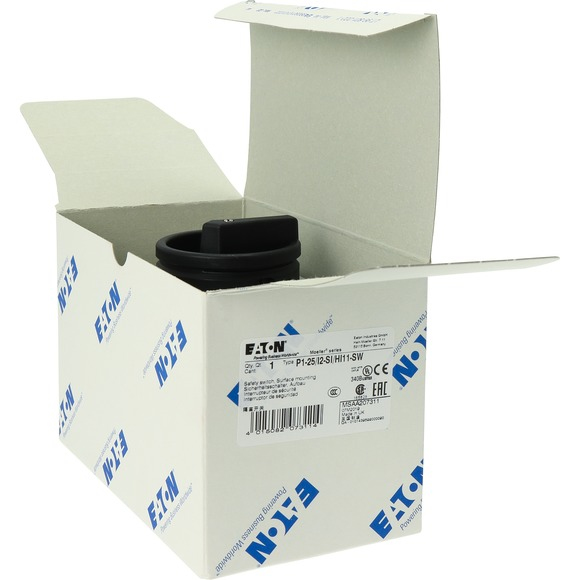 Eaton P1-25/I2-SI/HI11-SW Sicherheits Kiertokytkin 3P Musta, Valkoinen