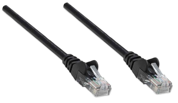 Intellinet 320764 netværkskabel Sort 3 m Cat5e U/UTP (UTP)