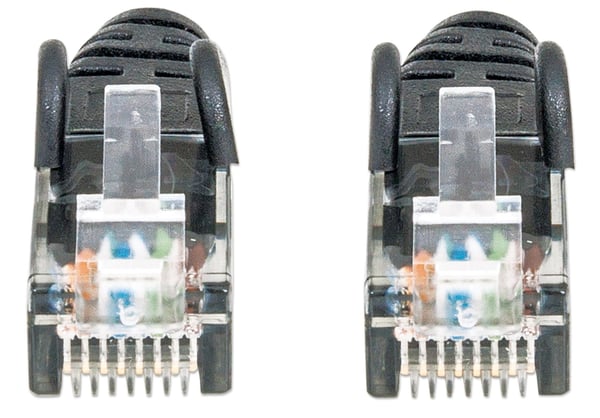 Intellinet 1.5m Cat6 netværkskabel Sort 1,5 m U/UTP (UTP)