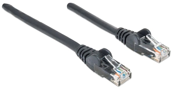 Intellinet 1.5m Cat6 netværkskabel Sort 1,5 m U/UTP (UTP)