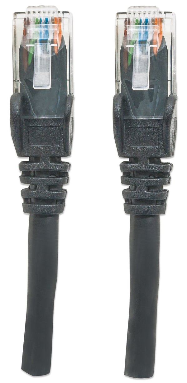 Intellinet 1.5m Cat6 netværkskabel Sort 1,5 m U/UTP (UTP)