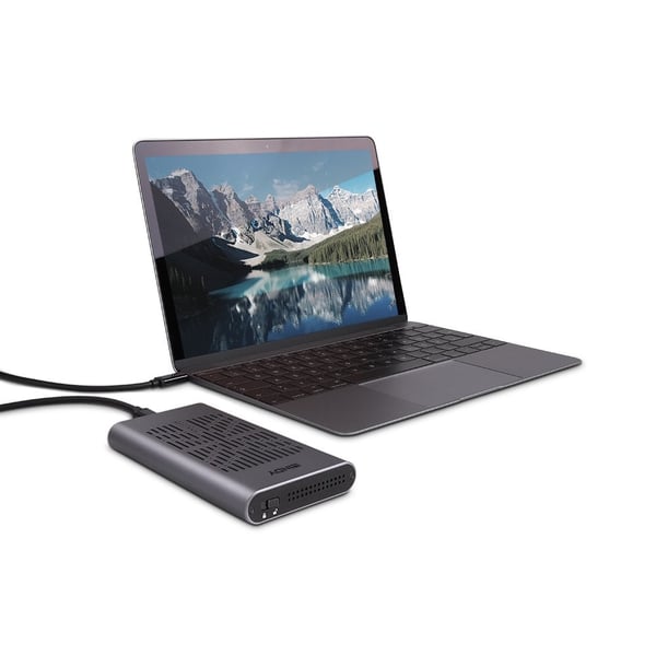 Lindy 43382 Hölje för lagringsenheter SSD-inkapsling Silver M.2